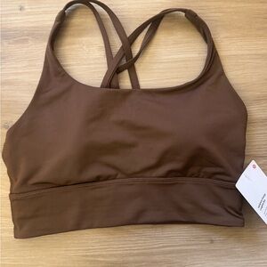 Lululemon Energy Longline Bra size 6